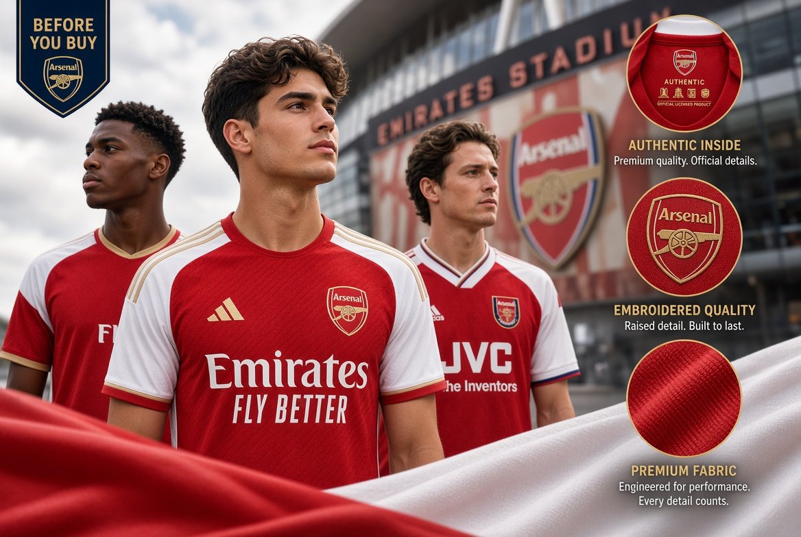 arsenal shirts