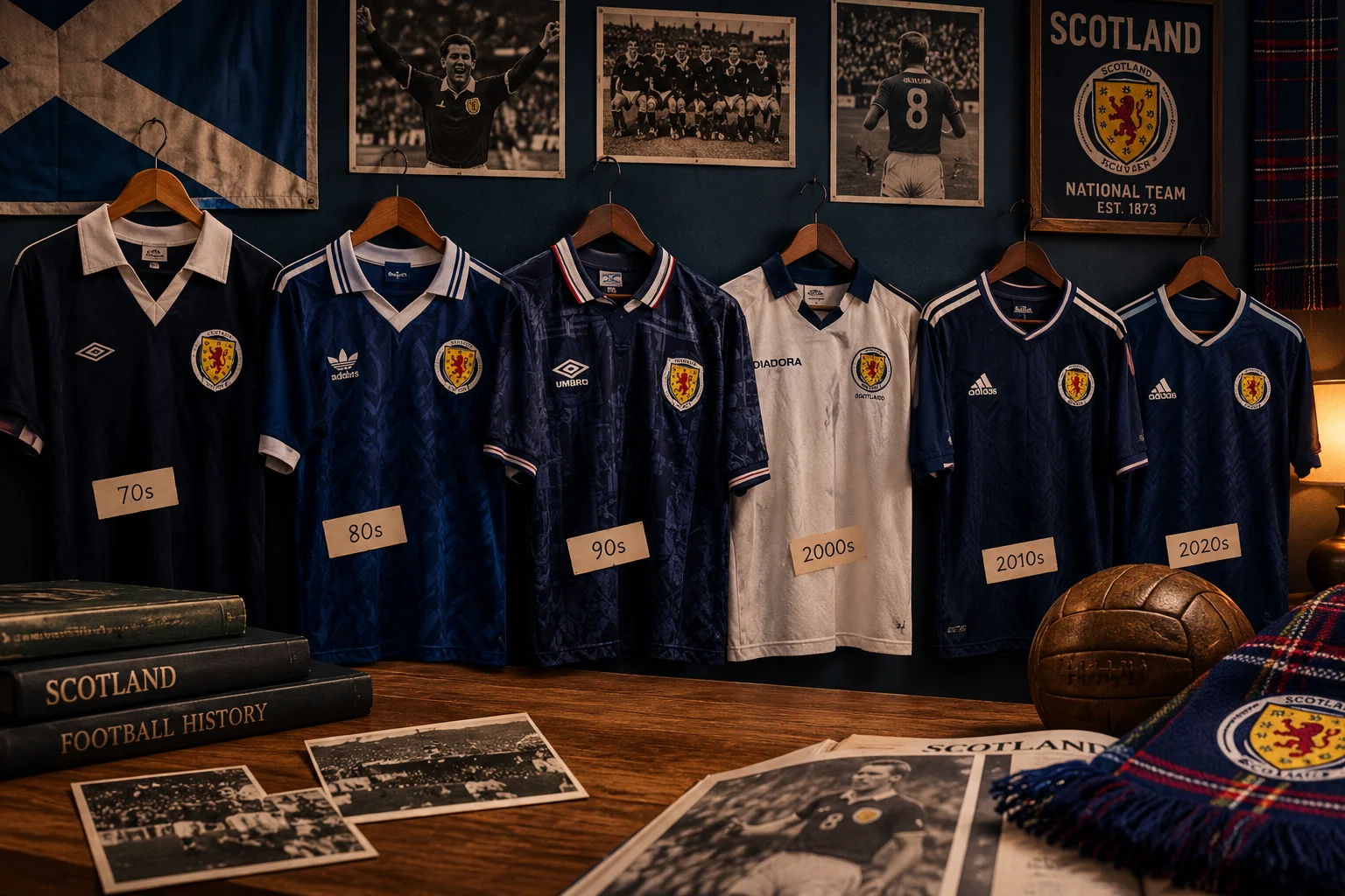 scotland retro shirts